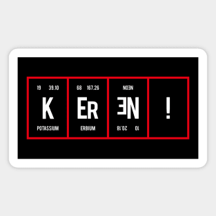 Keren! - Periodic Table of Elements Magnet